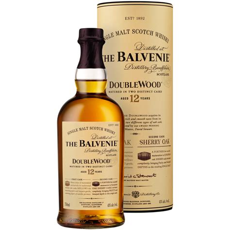 Balvenie Single Malt Scotch Whisky .